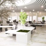 Mẫu thiết kế nội thất văn phòng Green Design lý tưởng
